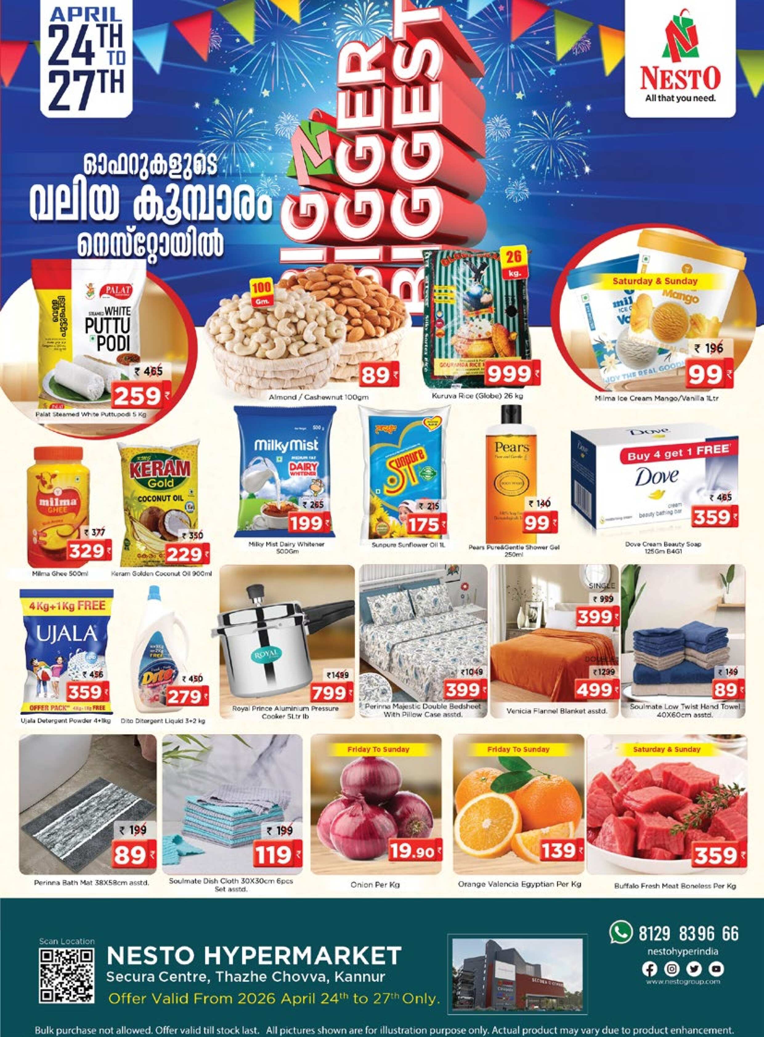 Nesto Hypermarket Kannur Offers