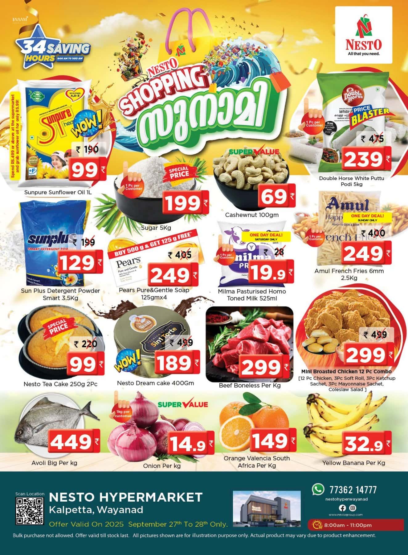 Kalpetta's Ultimate Weekend Sale: Delicious Deals Await!