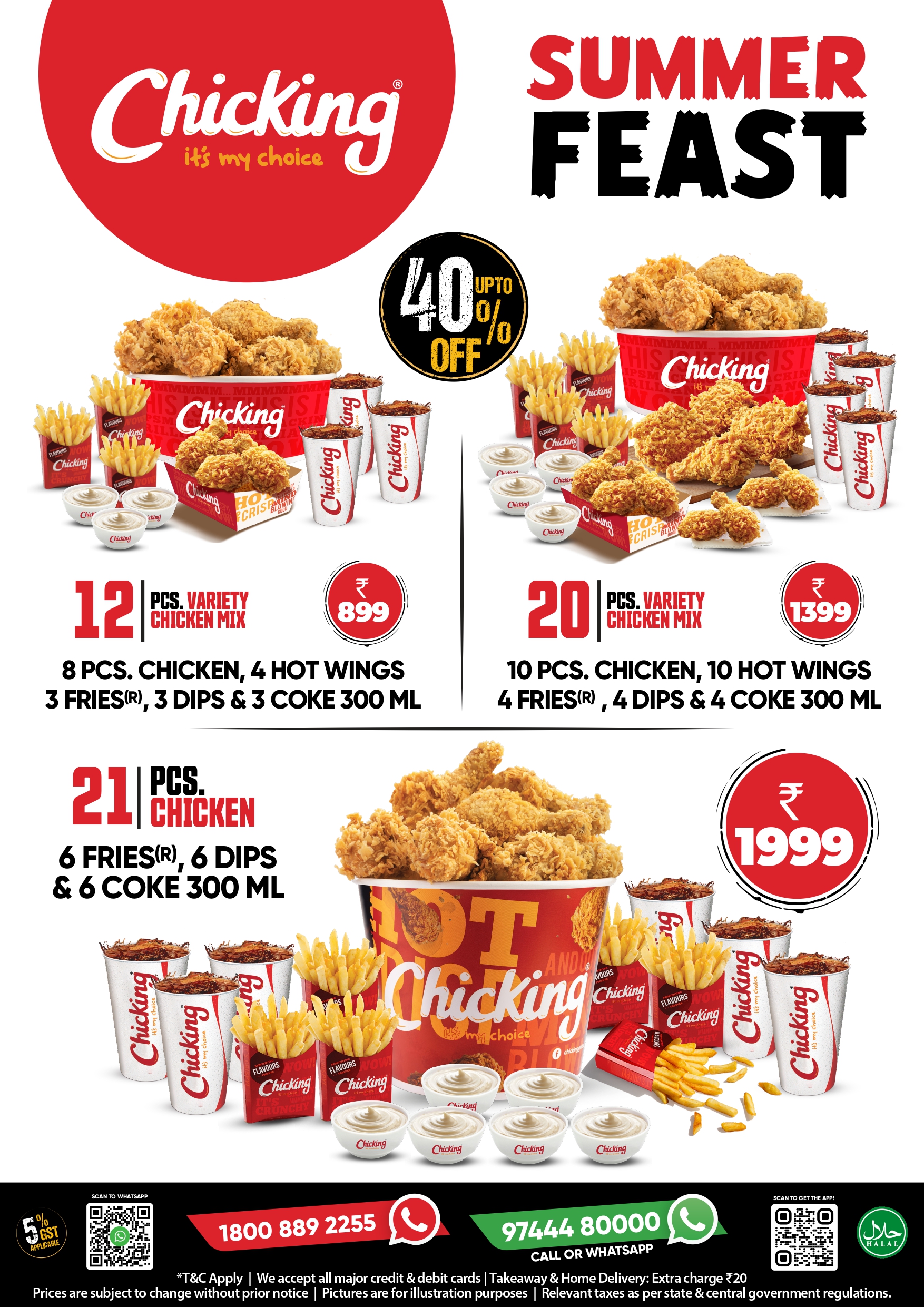 Summer Feast Deals at Chicking.