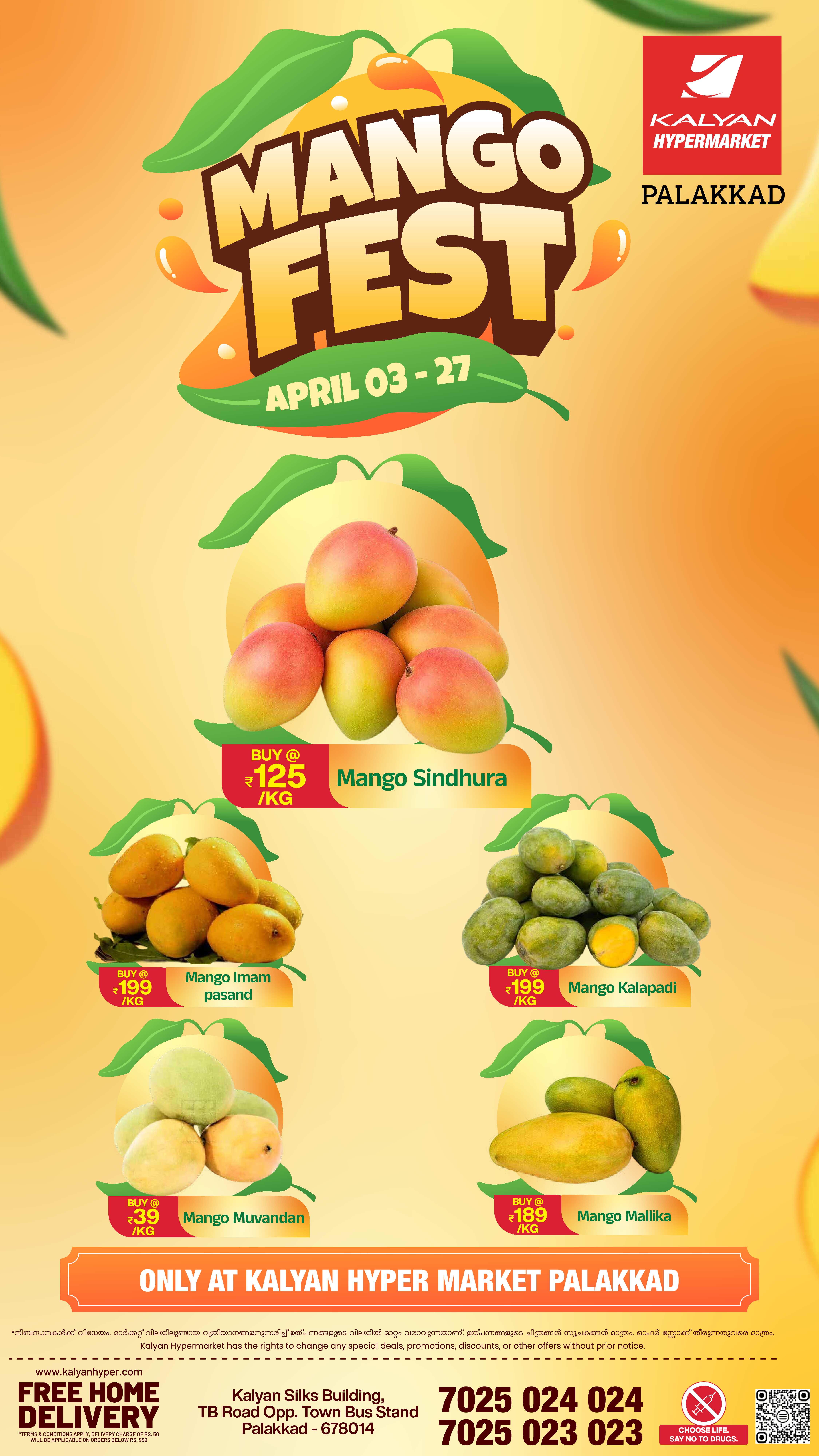 Mango Fest at Kalyan Hyper Palakkad