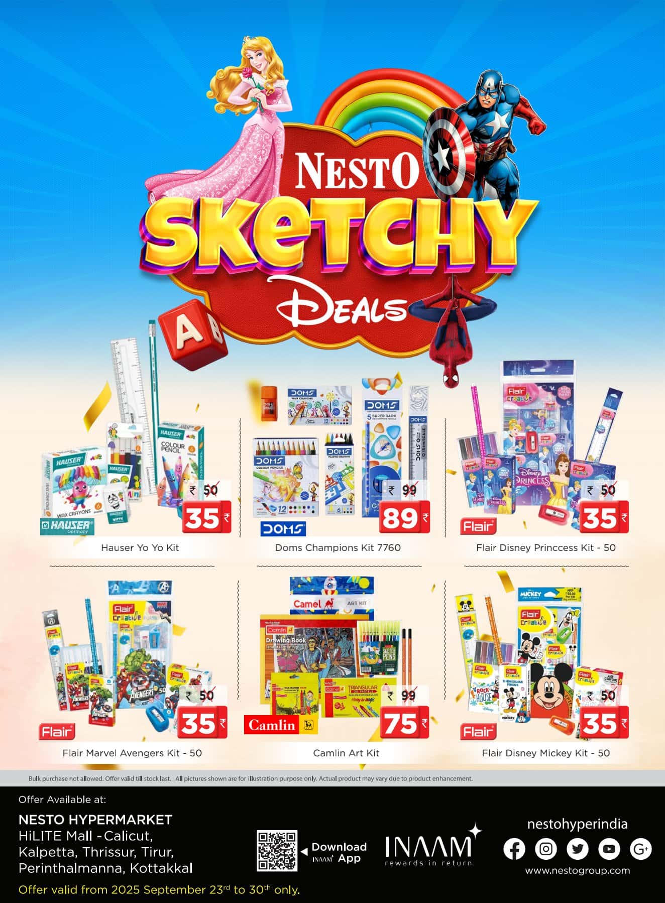 NESTO's Sketchy Deals: Unbeatable Prices on Premium Toy Kits!